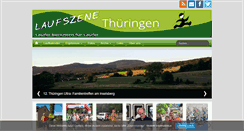 Desktop Screenshot of laufszene-thueringen.de